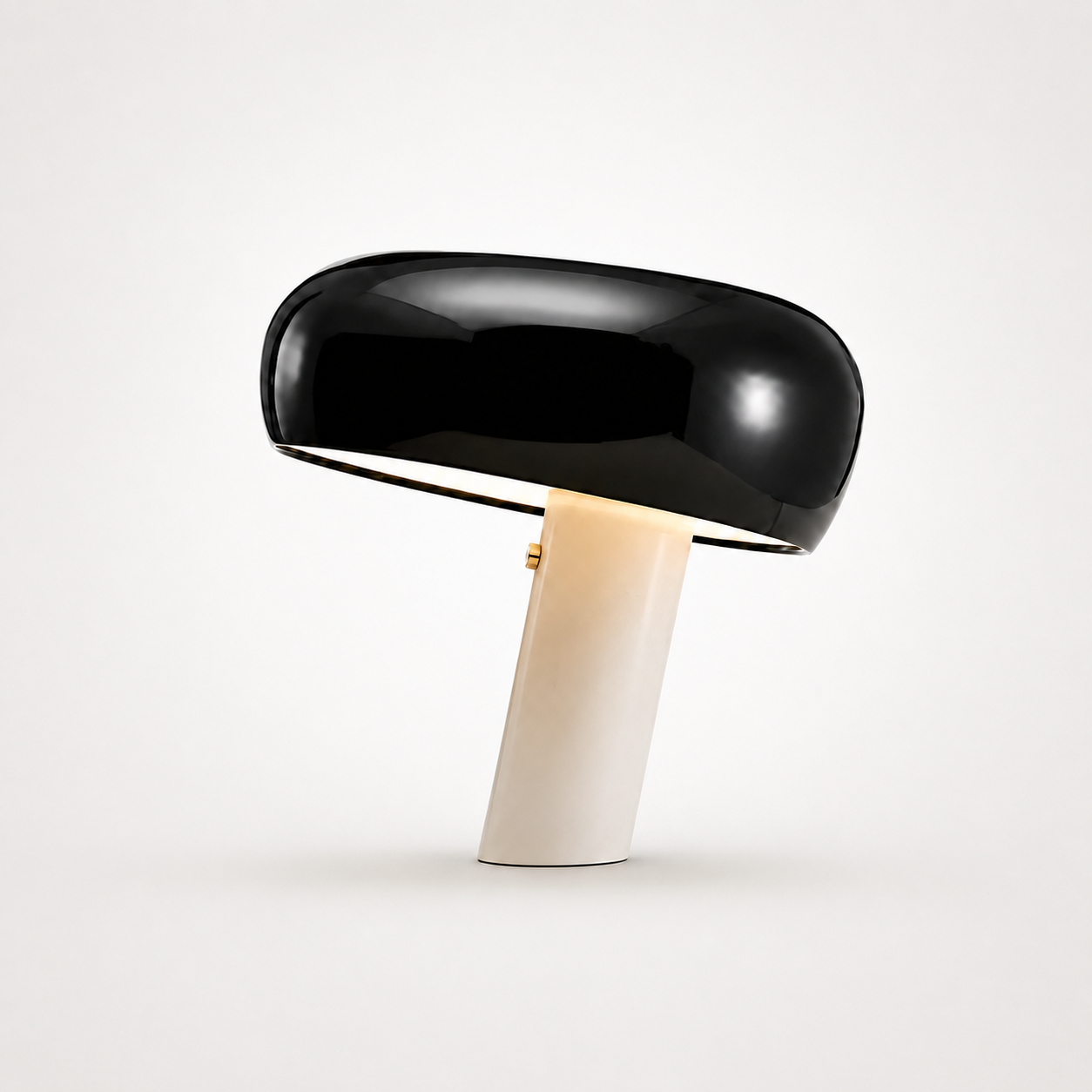 Champignon laquée Lampe à poser