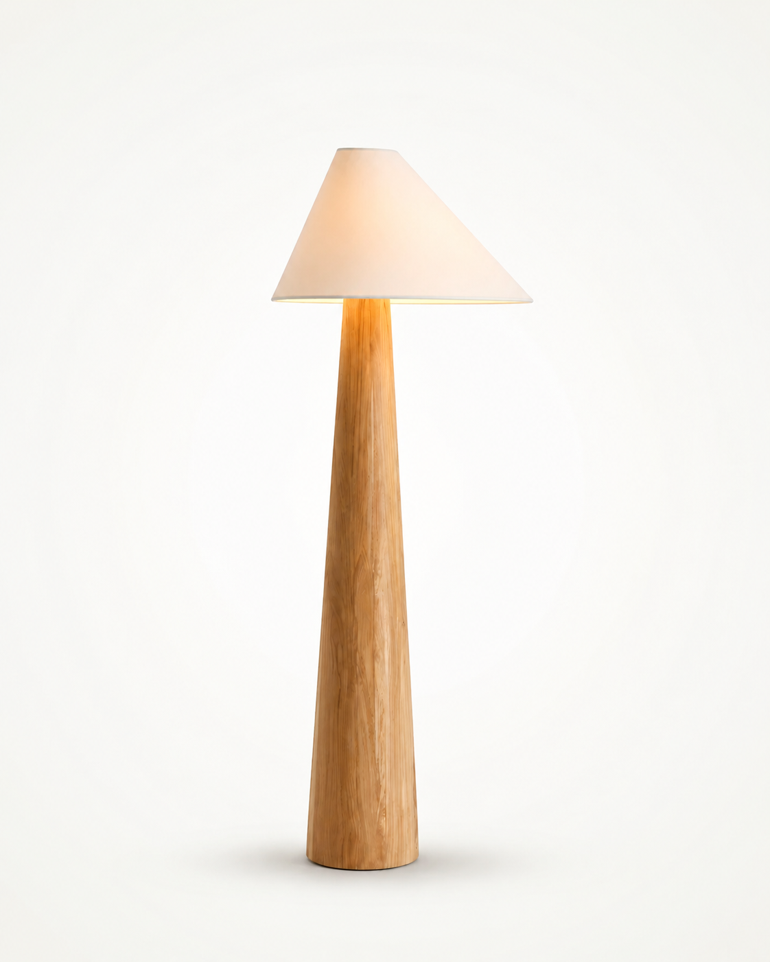 Cône Bois Lampadaire