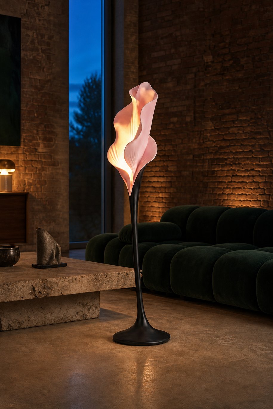 Calla Sculptural Floor Lamp