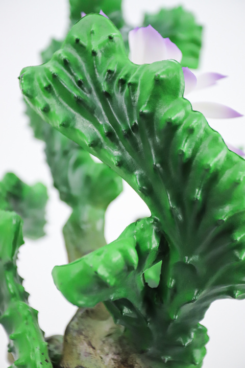 Coral Cactus Sculptural Faux Plant