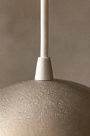 Maison Moya - Nebula Smoked Glass Pendant Lamp - closeup detail