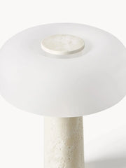 Travertin Cône Travertine Cone Table Lamp – Maison Moya