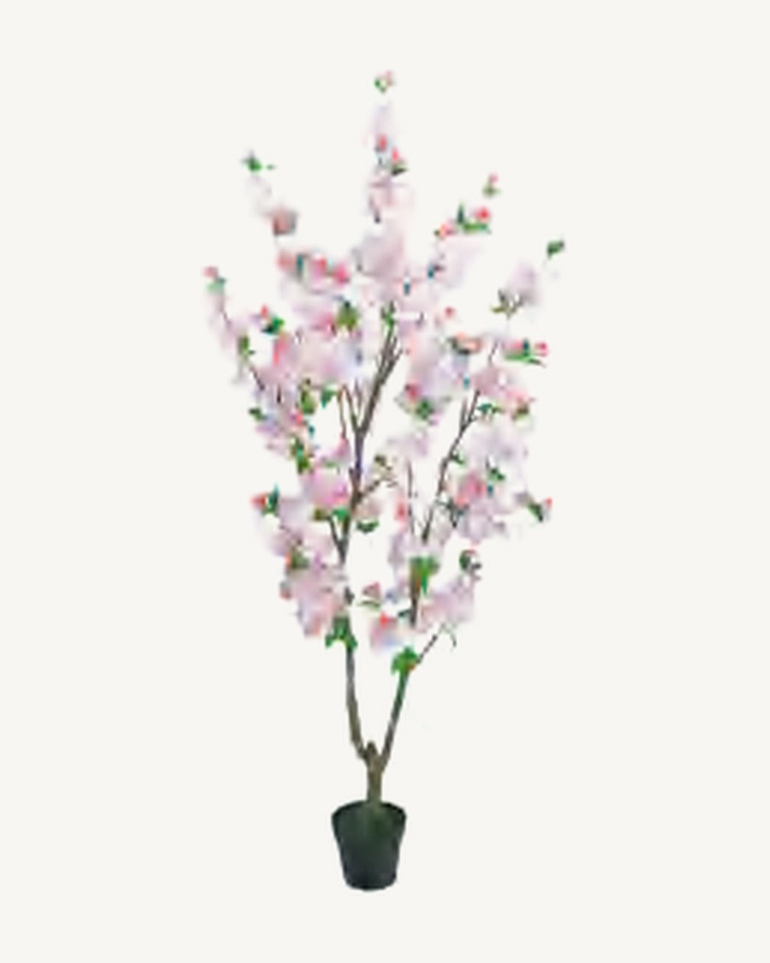 Bergamo Artificial Blossom Tree, full product studio view in the included nursery pot