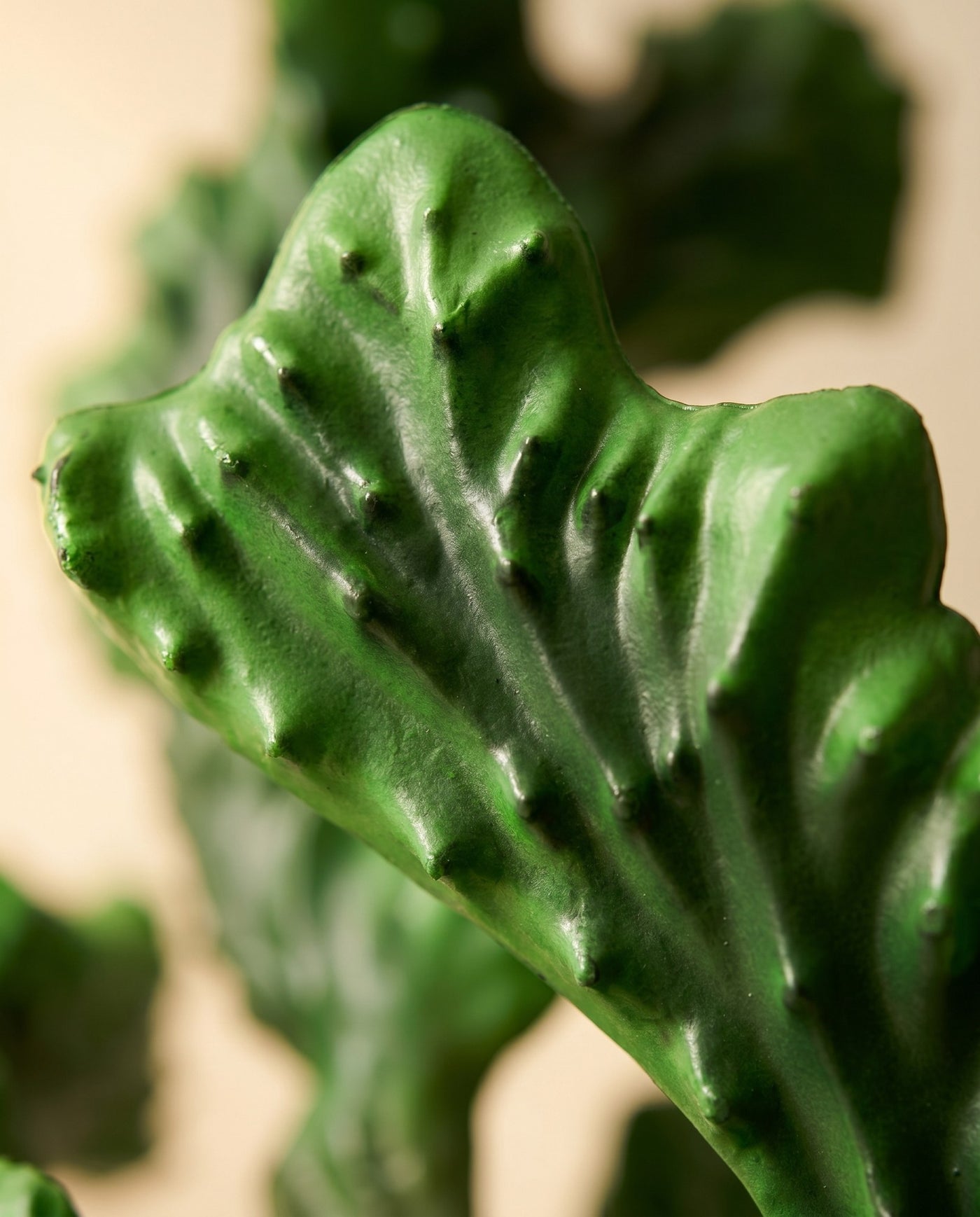 Maison Moya - Coral Cactus Sculptural Faux Plant - 03 closeup-top