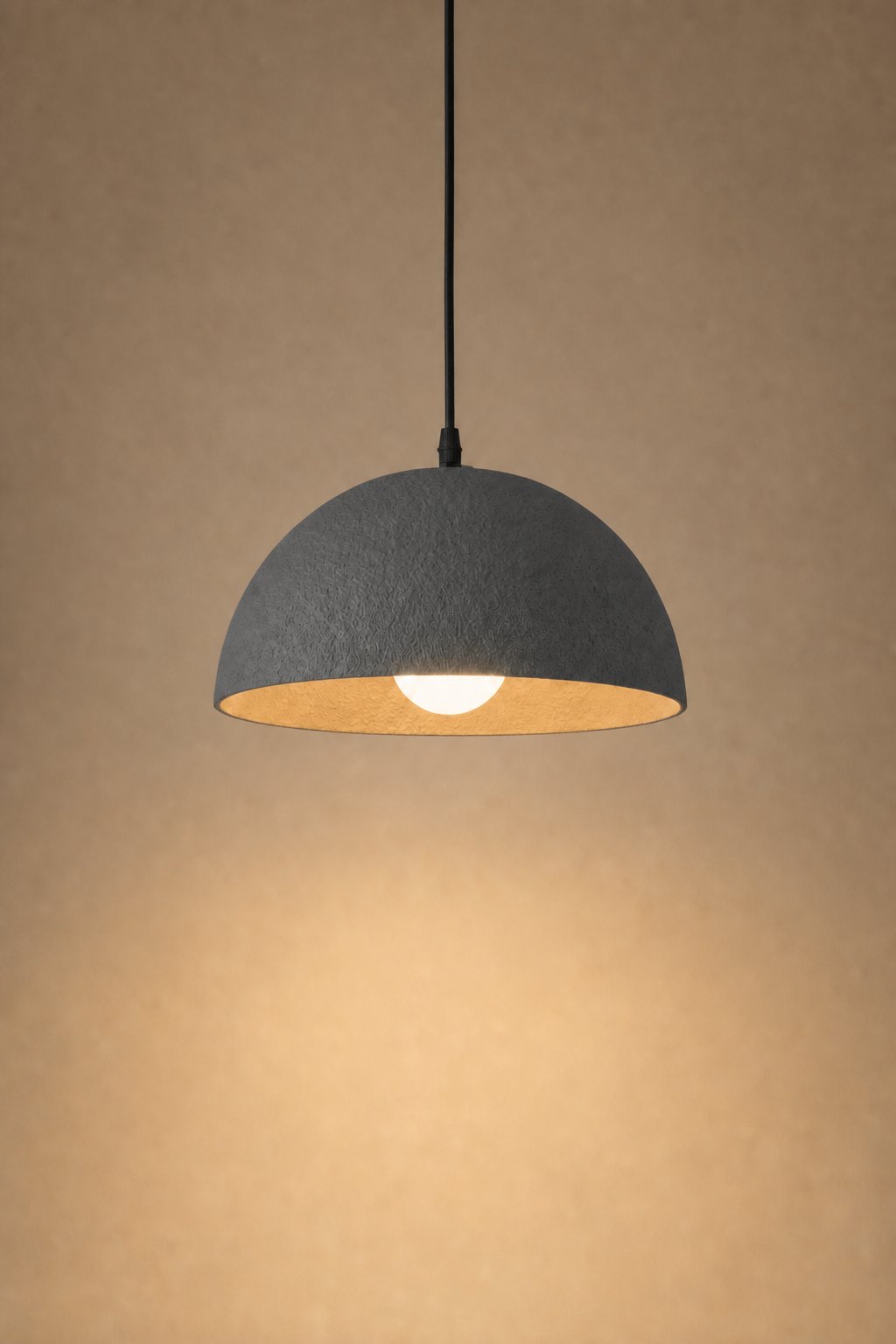 Maison Moya - demi-sphere-matte-hemisphere-pendant - Anthracite