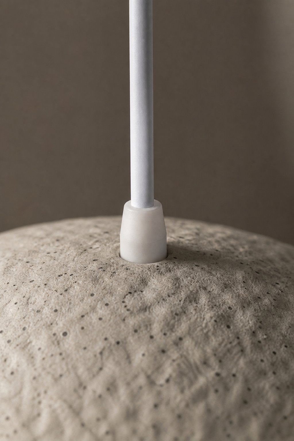 Maison Moya - Galet Terrazzo Speckled Pebble Pendant Lamp - closeup detail