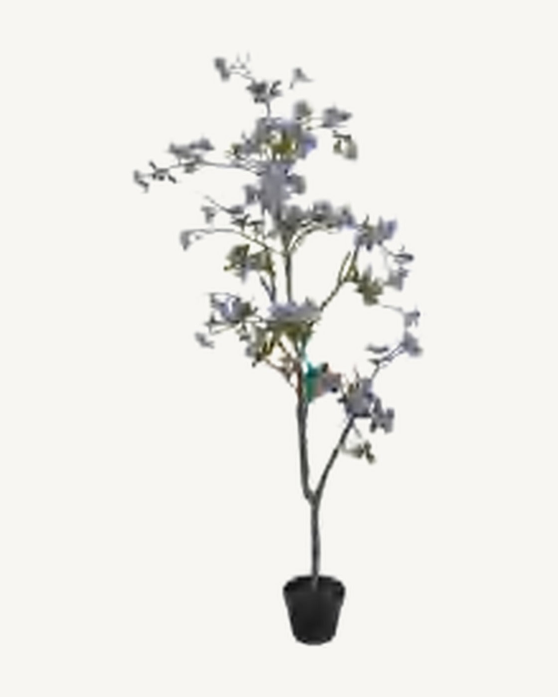 Portofino Artificial Blossom Tree, 63 in, full product studio view in the included nursery pot