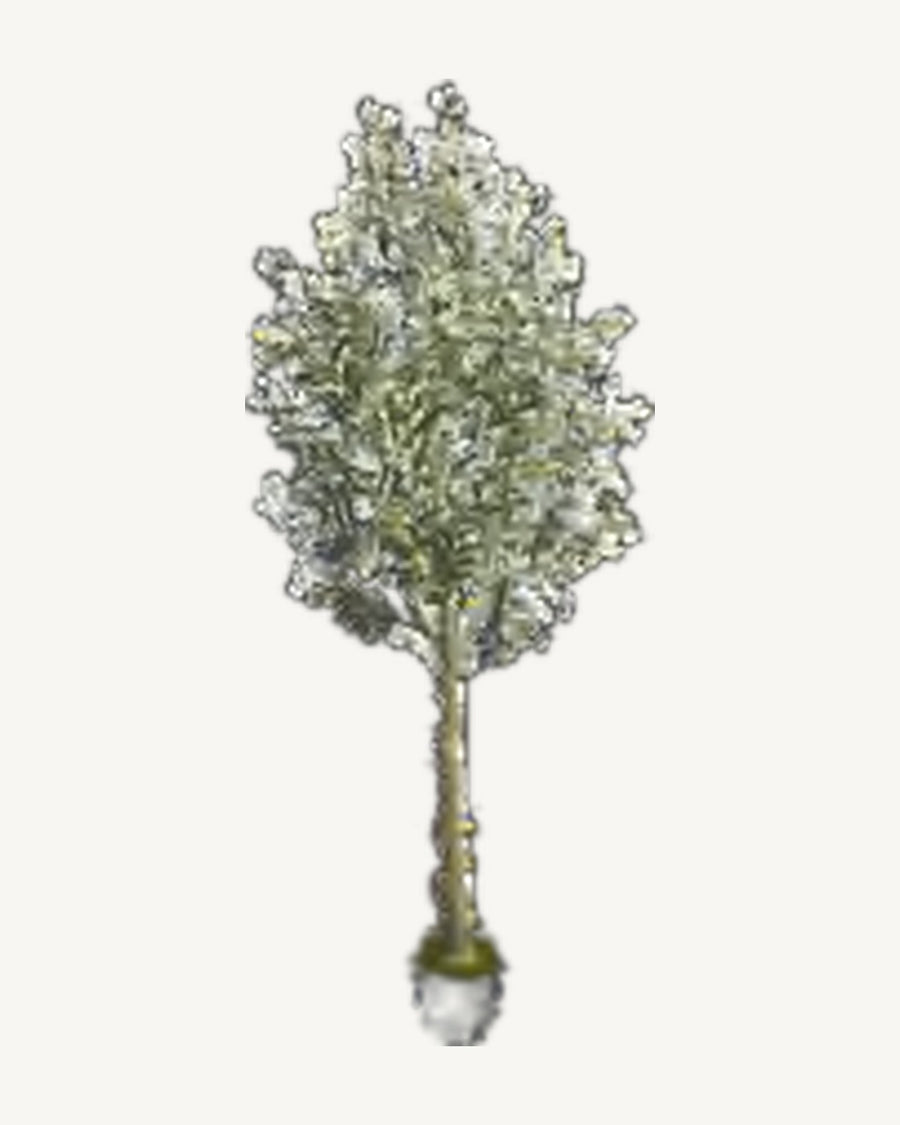 Siracusa Artificial Olive Tree, full product studio view in the included nursery pot