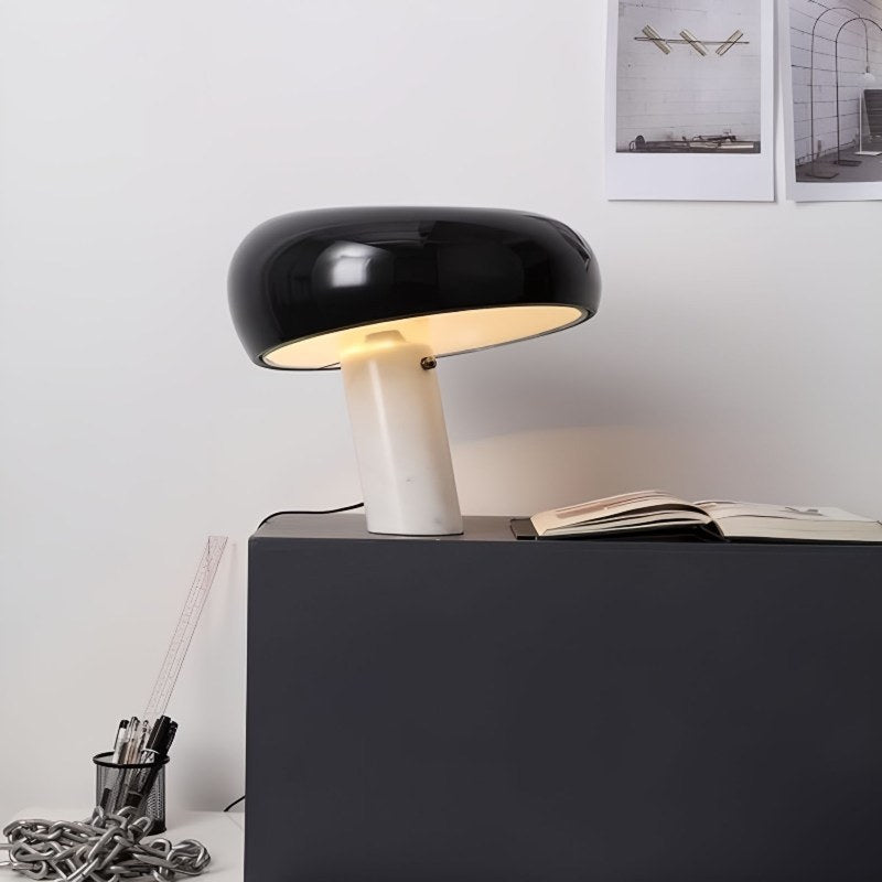 Champignon laquée Lampe à poser