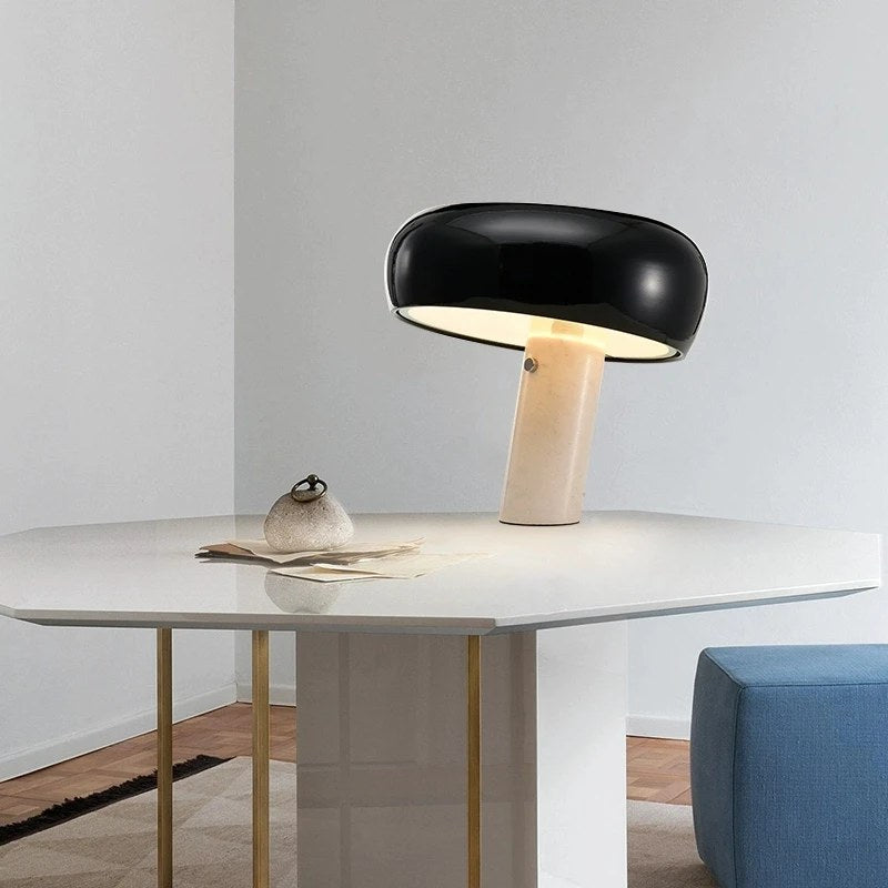 Champignon laquée Lampe à poser