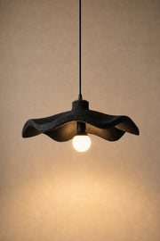 Maison Moya - Vague Wavy Disc distinctive Pendant Lamp - Noir
