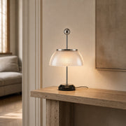 Atomic Prismatic Glass Table Lamp