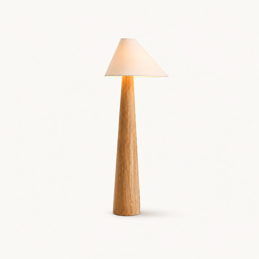 Lampadaire Cône Bois