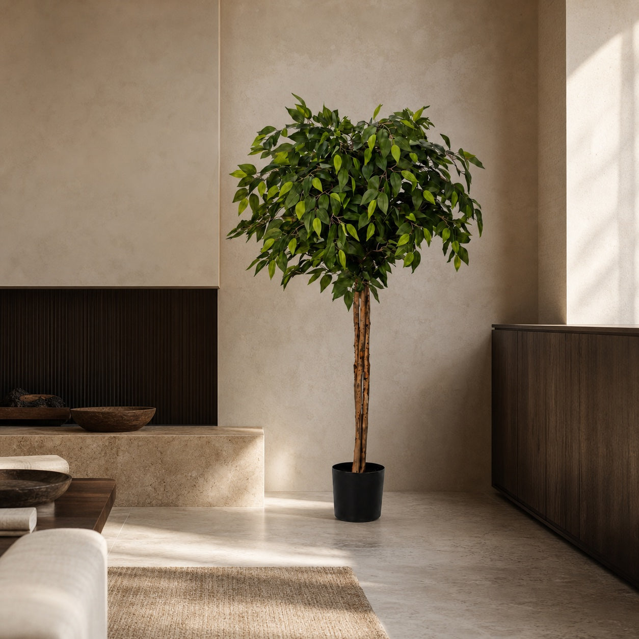 Ficus Tree Natural Touch Indoor Tree