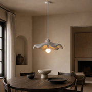 Vague hanglamp met golvende schijf