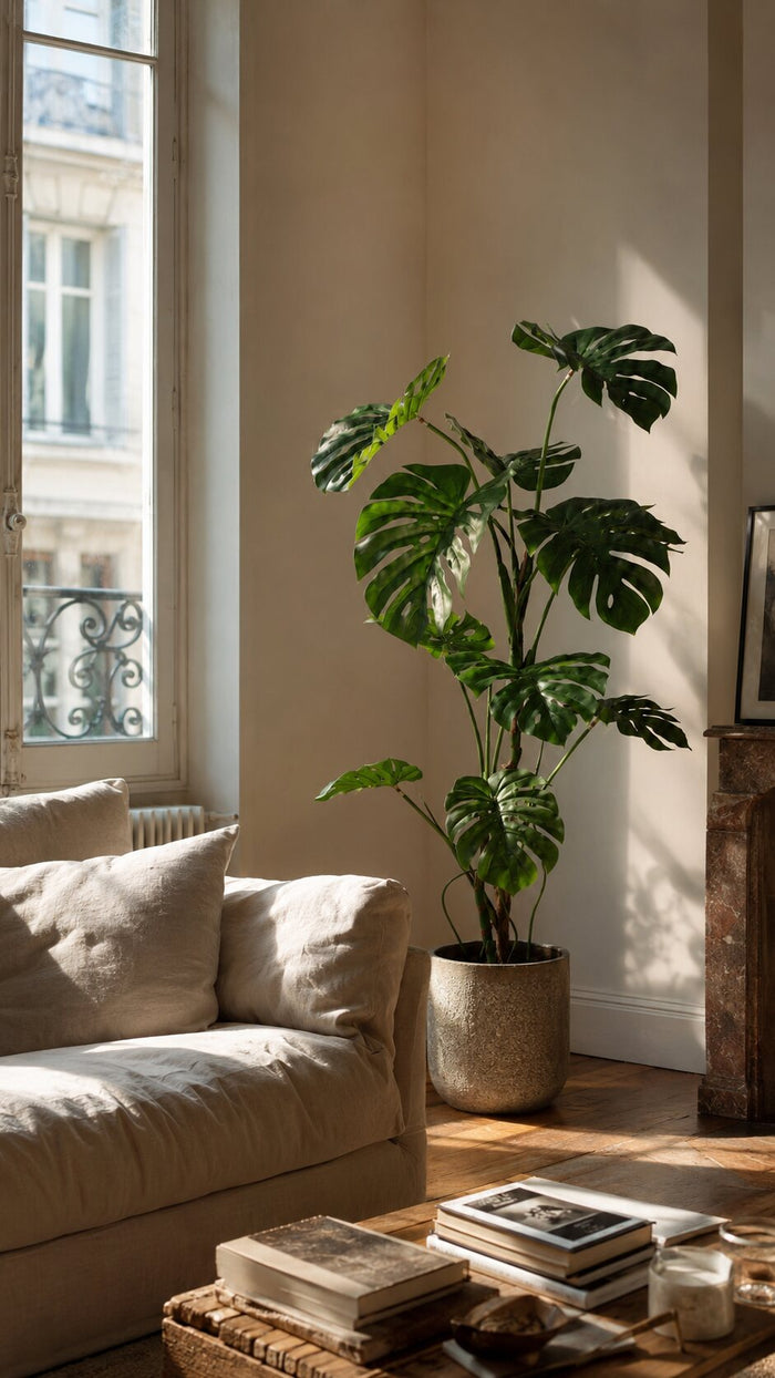 In real interiors — Kunstplanten
