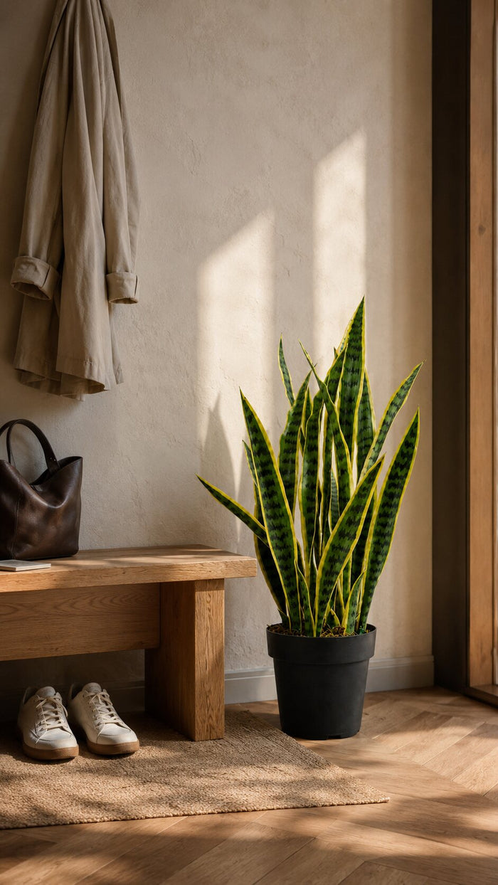 In real interiors — Kunstplanten