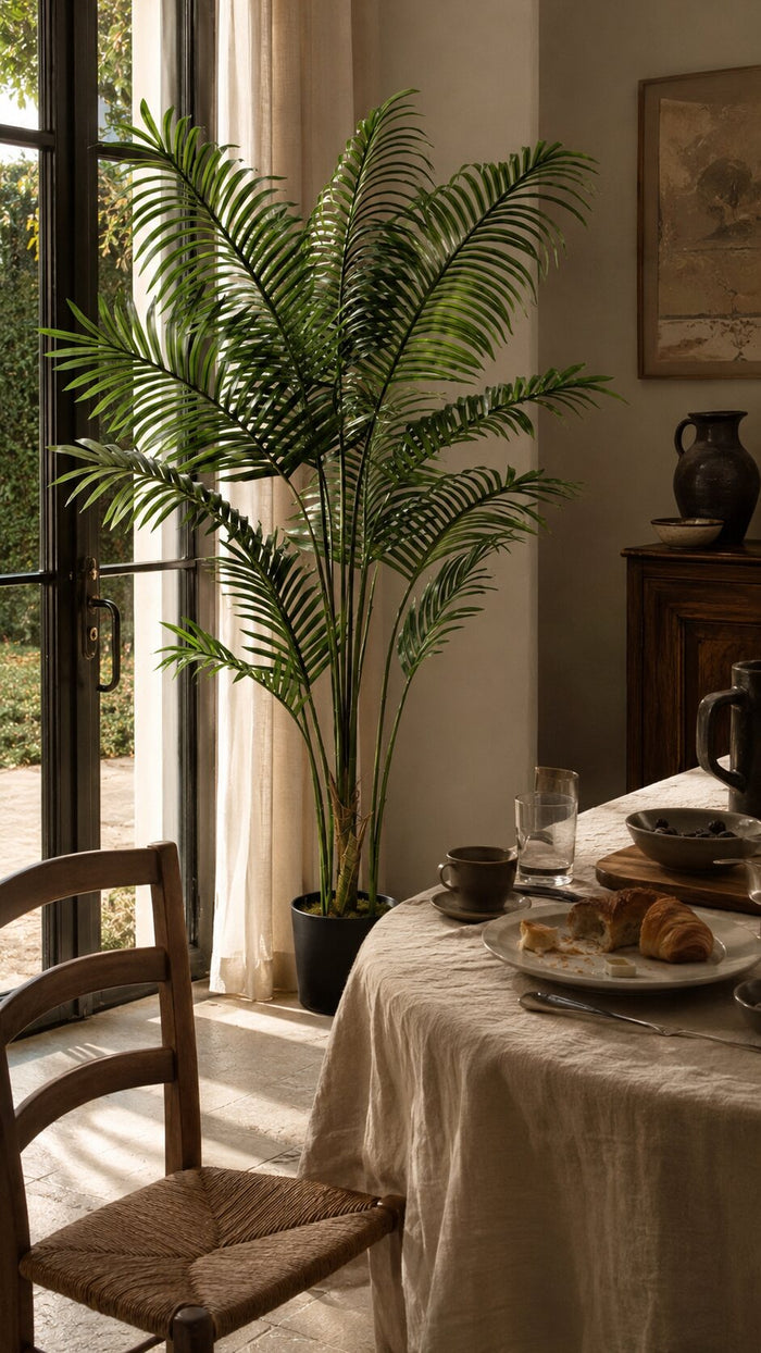 In real interiors — Kunstplanten
