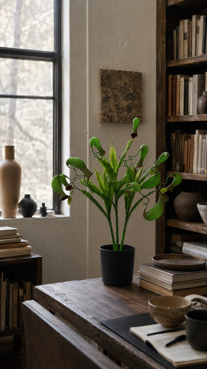 In real interiors — Kunstplanten